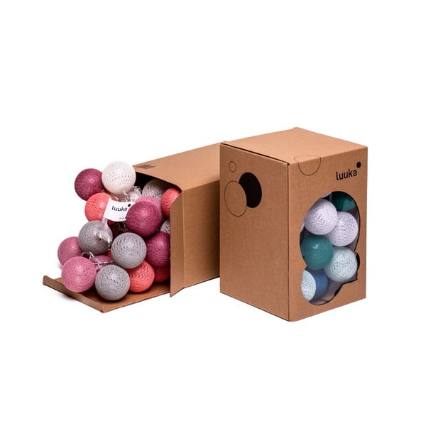 Rjava svetlobna veriga z LED žarnicami LUKKA, 15 lučk-image-2