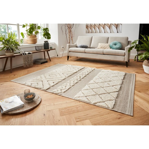 Krem preproga Mint Rugs Todra, 160 x 230 cm-image-2