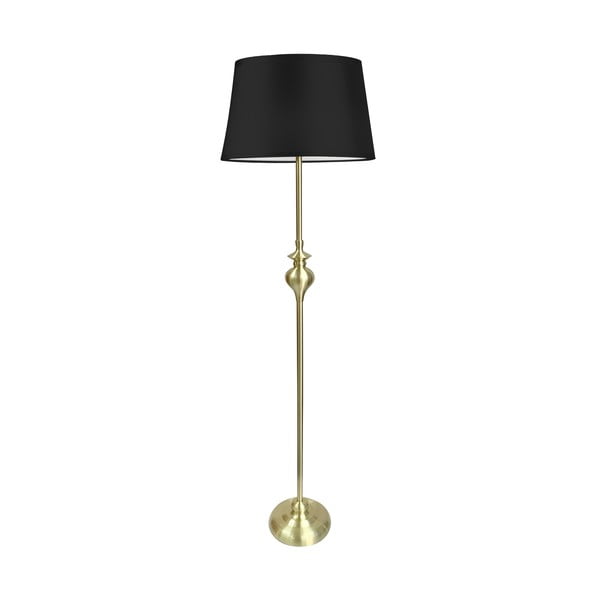 Talna svetilka v črni in zlati barvi (višina 135 cm) Prima Gold - Candellux Lighting