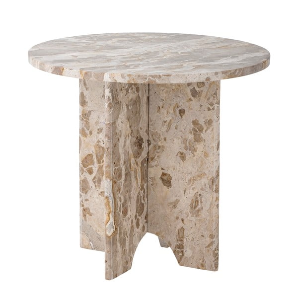 Marmorna okrogla stranska mizica ø 46 cm Jasmia – Bloomingville-image-3