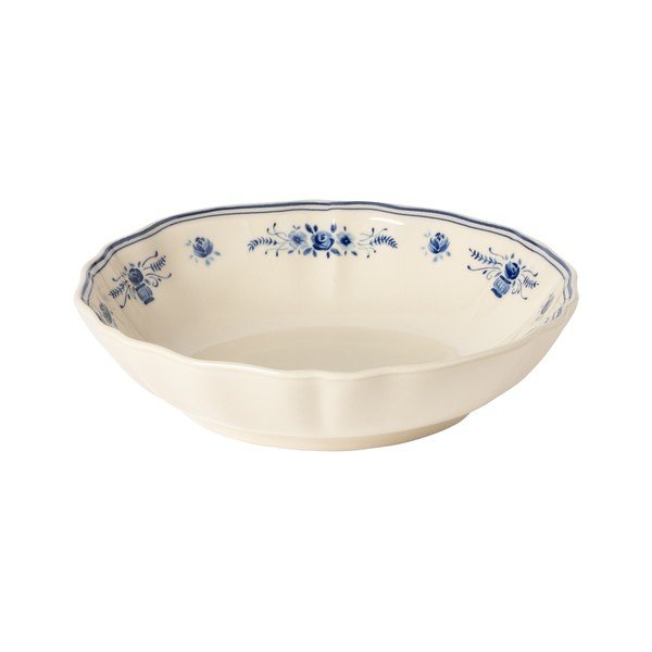 Moder/bež servirni krožnik iz kamenine ø 23 cm Vila – Costa Nova-image-2