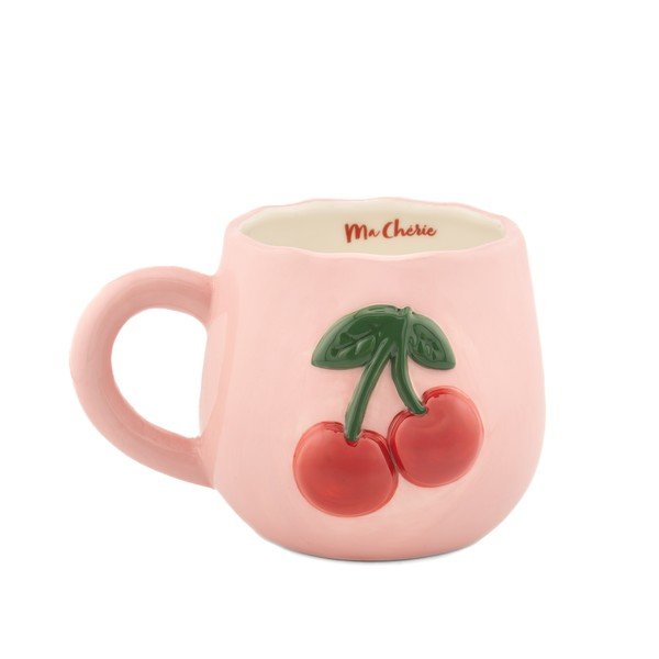 Svetlo rožnata skodelica Cherry – Sass & Belle