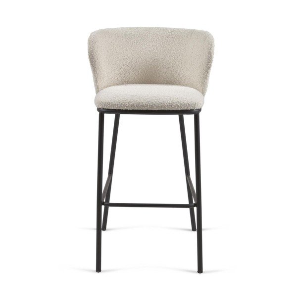 Bel barski stol (višina sedeža 75 cm) Ciselia – Kave Home-image-2