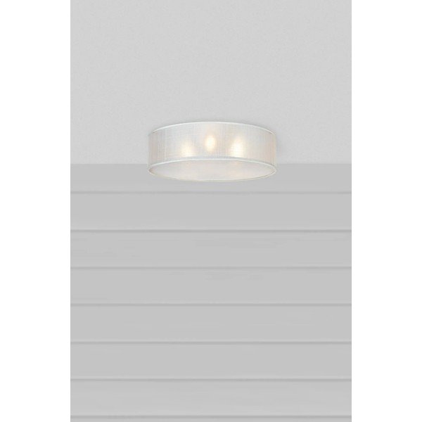 Bela stropna svetilka s tekstilnim senčilom Haru – Markslöjd-image-1