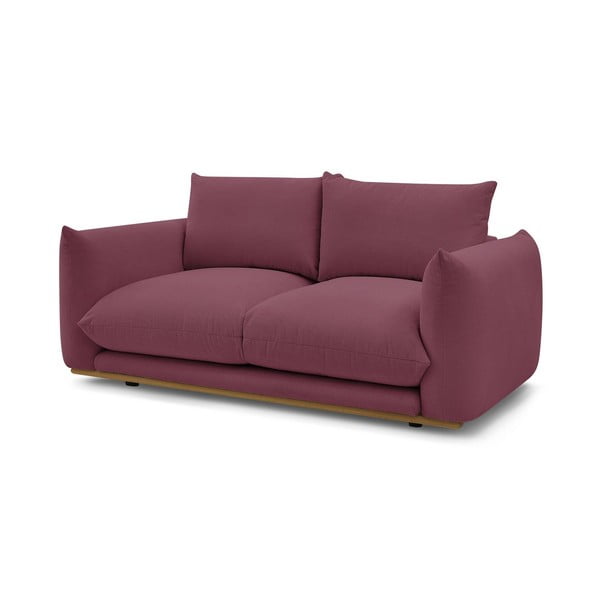 Bordo rdeča sedežna garnitura 193 cm Ernest – Bobochic Paris-image-3