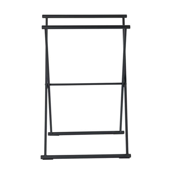 Črno zložljivo držalo za brisače Wenko Lava-image-1