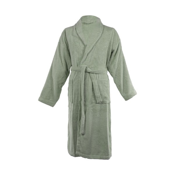 Zelen bombažen kopalni plašč velikosti S/M Lindu – Tiseco Home Studio