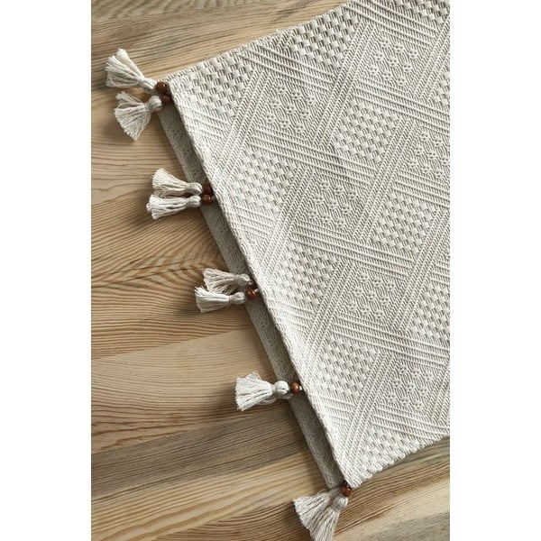 Namizni tekač iz organskega bombaža 40x130 cm – Mila Home-image-4
