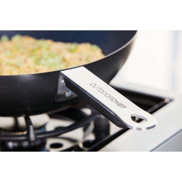 Žar jeklena ponev s pokrovko ø 33 cm – Outdoorchef-image-1