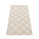 Kremno bel zunanji in notranji tekač 70x150 cm Kotte Linen – Pappelina