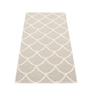 Kremno bel zunanji in notranji tekač 70x150 cm Kotte Linen – Pappelina