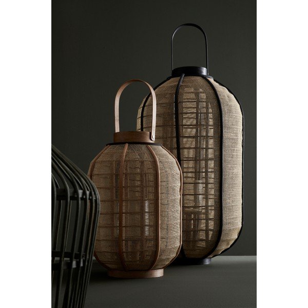 Lanterna iz jute (višina 61,5 cm) Hamir – Yes Everyday-image-1