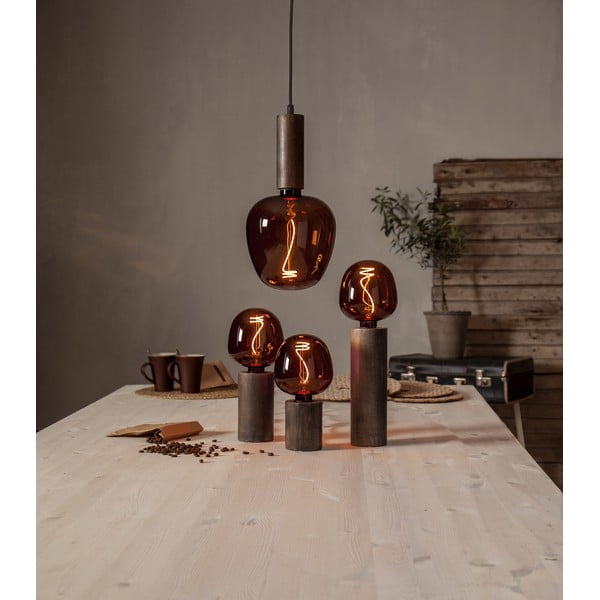 Temno rjava viseča svetilka Tub – Star Trading-image-4