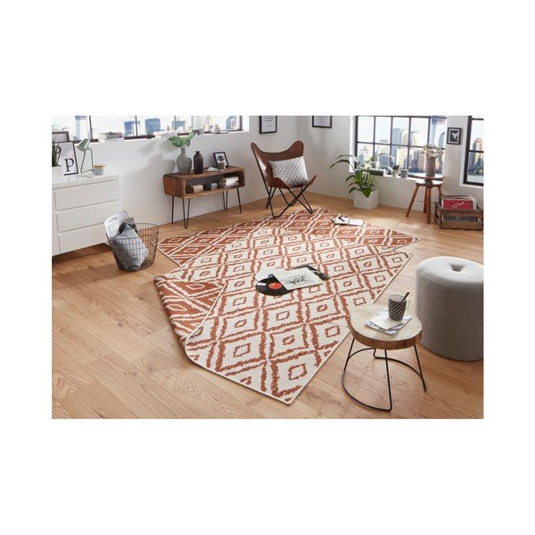 Rdeče-bela zunanja preproga NORTHRUGS Rio, 80 x 150 cm-image-4
