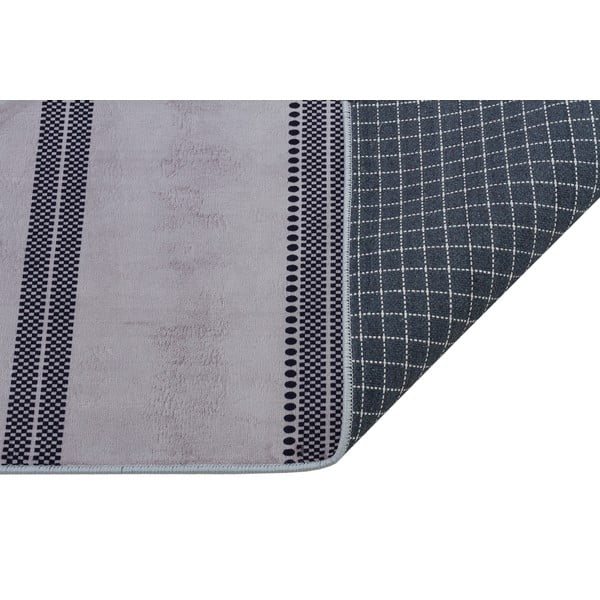 Siva pralna preproga 120x80 cm - Vitaus-image-2