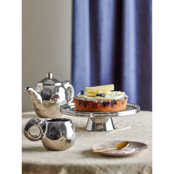 Platenj za torto iz kamenine Shine – Bloomingville-image-1