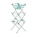Stojalo za sušenje perila v srebrni barvi Deluxe – Addis