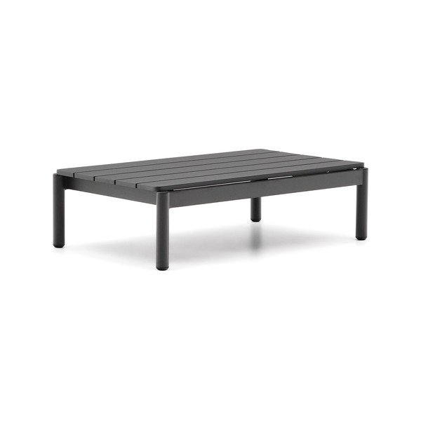 Kovinska vrtna klubska mizica 57x91 cm Sorells – Kave Home