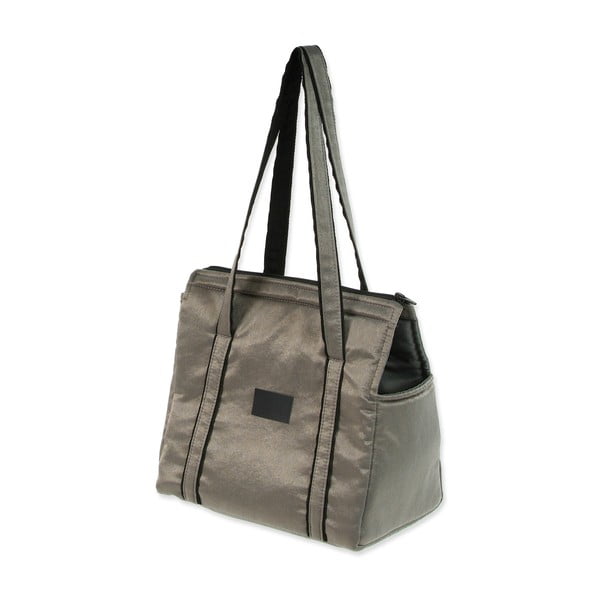 Torba za prenašanje za pse v srebrni barvi Dog Fantasy Platinum – Plaček Pet Products