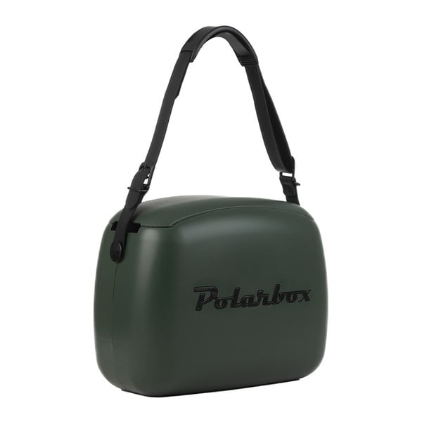 Temno zelena hladilna torba 6 l Classic Black – Polarbox-image-4