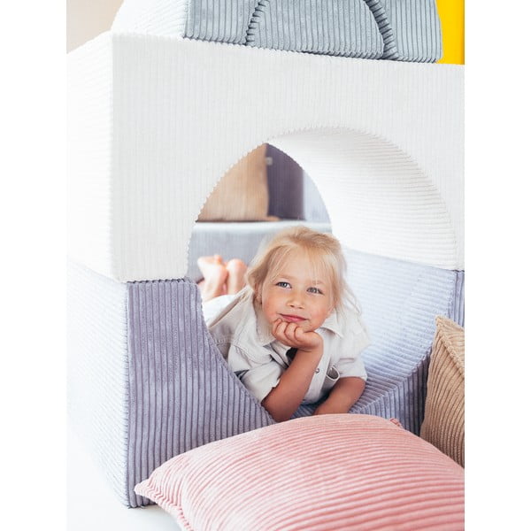 Moder komplet mehkih igral iz rebrastega žameta 75x49x37 cm Rainbow Montessori – Wigiwama-image-4