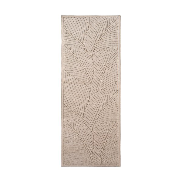 Bež zunanji in notranji tekač 80x250 cm Nova 1203 – Ayyildiz Carpets
