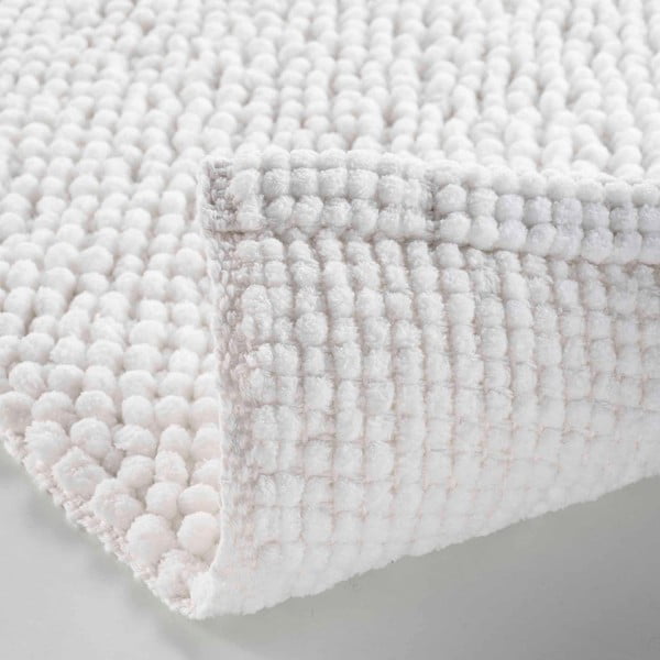 Bela kopalniška preproga 50x80 cm Yanis – douceur d'intérieur-image-2