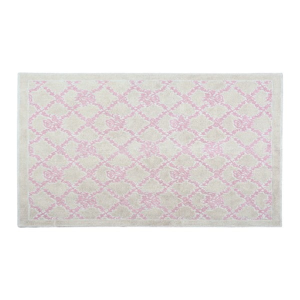 Krem bombažna preproga Floorist Powder, 60 x 90 cm-image-2