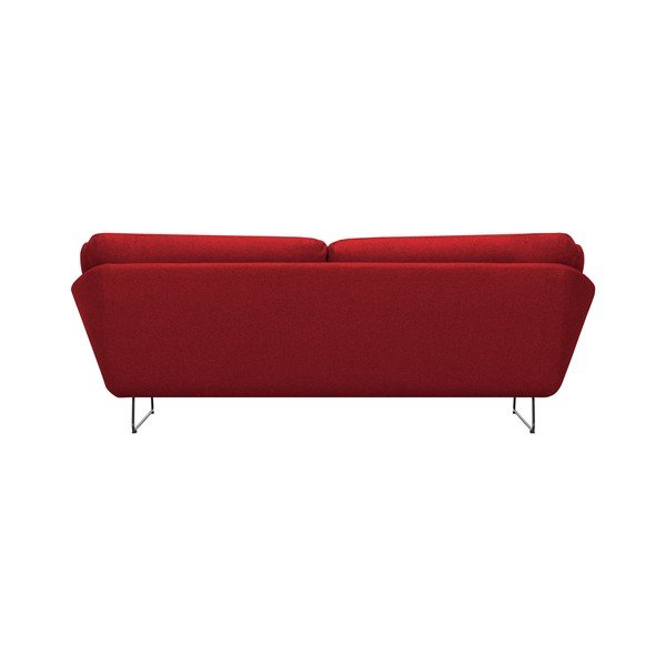 Komplet rdečega kavča in pufa Windsor & Co Sofas Comet-image-3