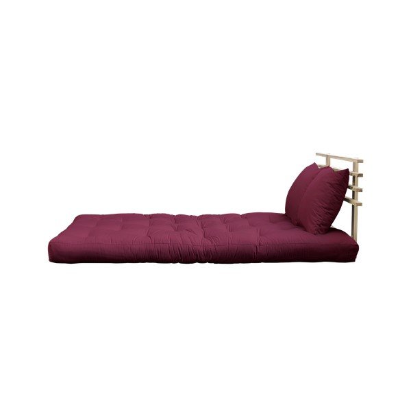 Raztegljiv kavč Karup Design Shin Sano Natural Clear/Bordeaux-image-3