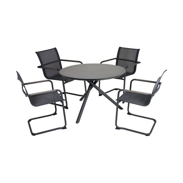 Kovinska vrtna miza ADDU Kendra, ⌀ 110 cm-image-1