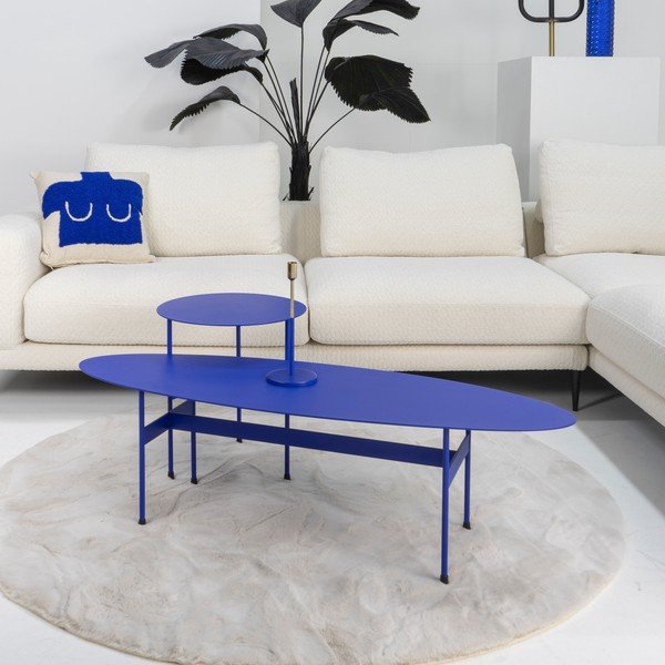 Kovinska okrogla stranska mizica ø 40 cm Mira – Spinder Design-image-2