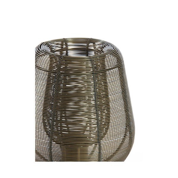 Kovinska namizna svetilka v bronasti barvi (višina 42 cm) Aboso – Light & Living-image-4