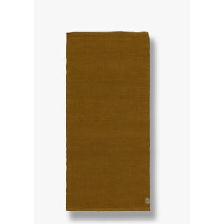 Tekač iz jute v opečnati barvi 75x245 cm Ribbon - Mette Ditmer Denmark
