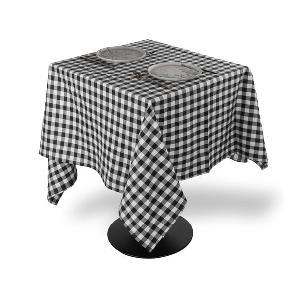 Bombažen namizni prt 150x150 cm Gingham – Tiseco Home Studio