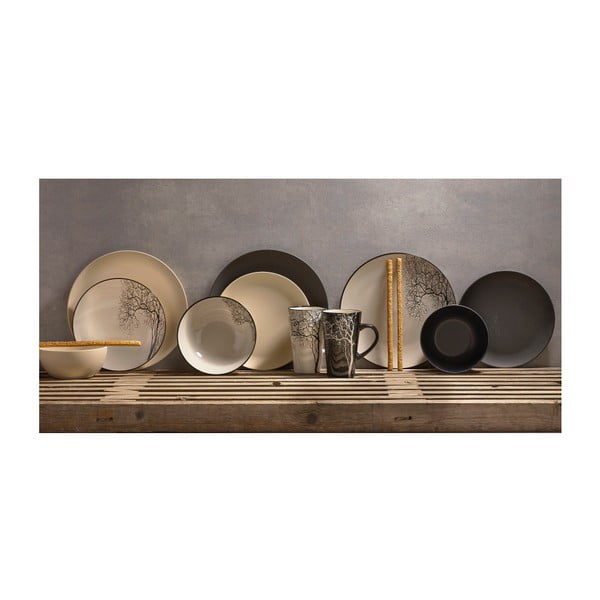 Črna lončena skodelica KJ Collection, 500 ml-image-2