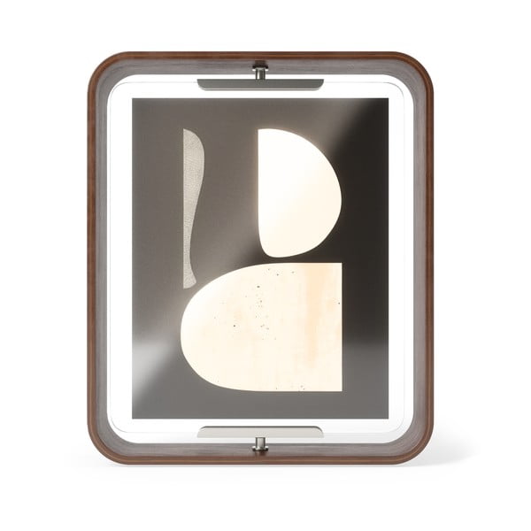 Temno rjav lesen stoječ okvir 26x31,5 cm Bellwood – Umbra-image-2