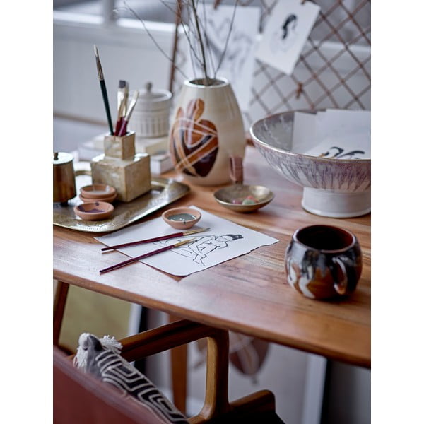 Lončena vaza Bloomingville Jona, višina 18 cm-image-1