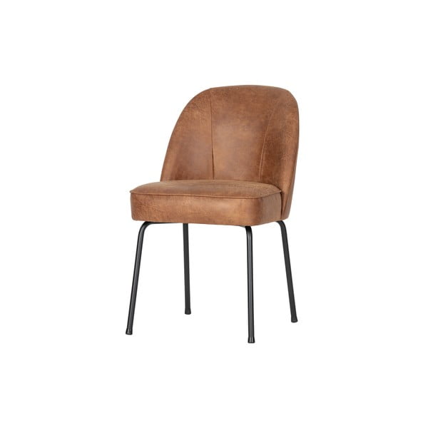 Usnjeni jedilni stoli v kompletu 2 ks v konjak rjavi barvi Vogue – WOOOD-image-3