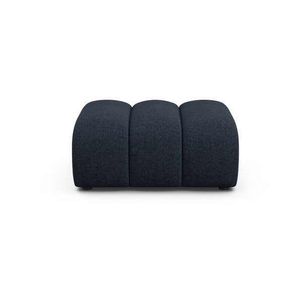 Temno moder tabure iz šenilje Lupine – Micadoni -image-1