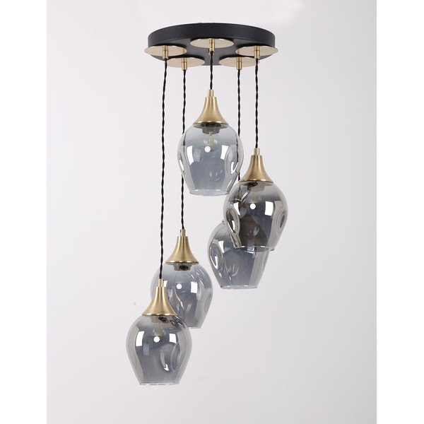 Viseča svetilka s steklenim senčnikom ø 15 cm Marlo – Squid Lighting-image-2