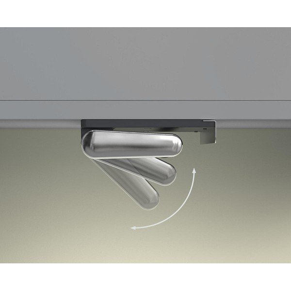 Plastično stensko držalo za papirnate brisače v srebrni barvi RollGrip – Joseph Joseph-image-4