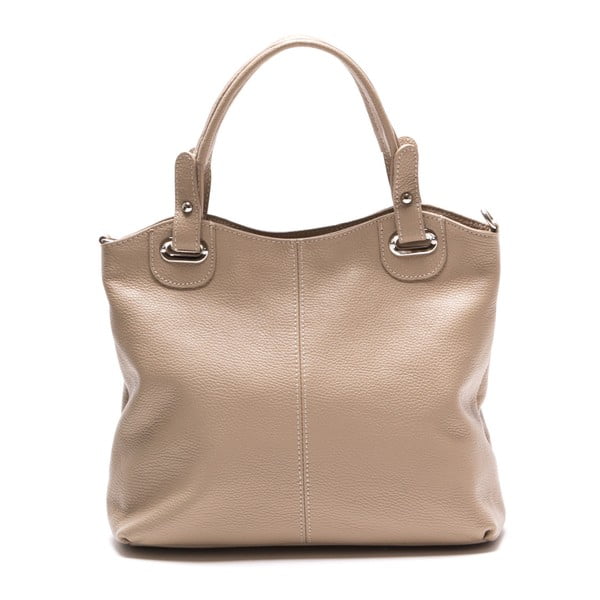 Sivo-rjava usnjena torbica Luisa Vannini Nena