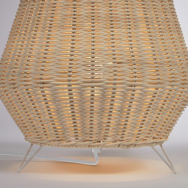 Namizna svetilka iz ratana  s senčnikom iz ratana (višina 30 cm) Kamaria - Kave Home-image-3