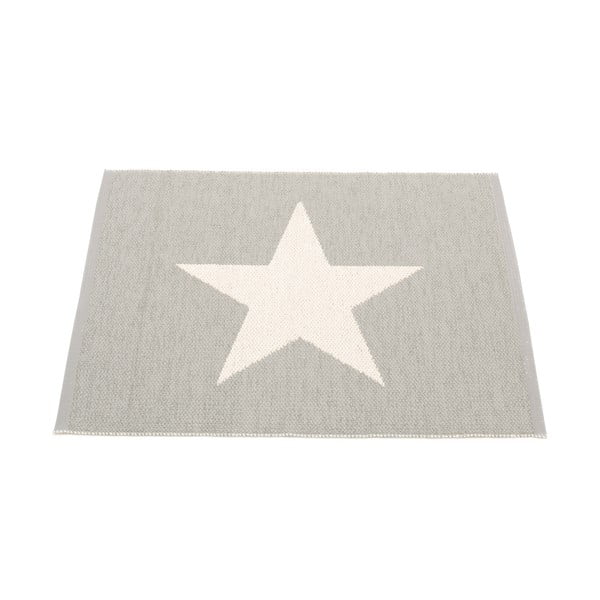 Svetlo siva notranja in zunanja preproga 70x90 cm Viggo Warm Grey – Pappelina