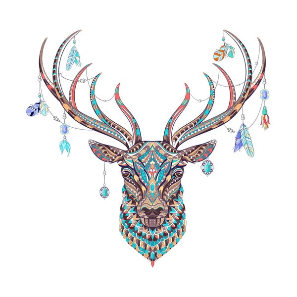 Ambiance Boho Deer nalepka-image-2