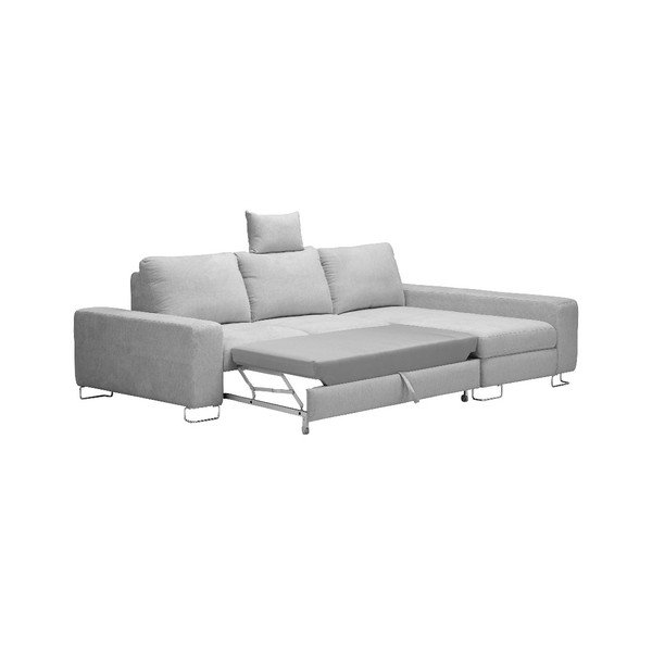 Svetlo siva Windsor & Co Sofas Alpha, desni kotni kavč-image-2