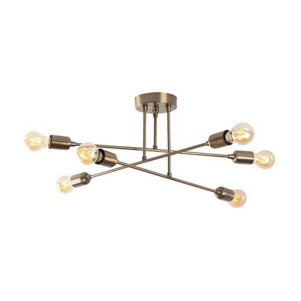 Stropna svetilka v zlati barvi Fleur – Opviq lights-image-2