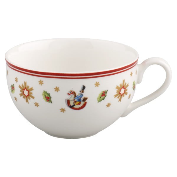 Bela porcelanasta skodelica z božičnim motivom Villeroy&Boch