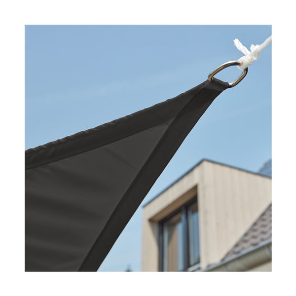 Sivo trikotno senčno jadro Livin' Outdoor Como, 3,6 m-image-2